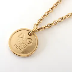 D&G メダル型ペンダントネックレス　極美品　ドルガバ 楽天市場】DOLCE&GABBANA D&Gドルチェ＆ガッバーナ ドルガバ