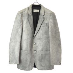 Maison Martin Margiela 0 メゾン マルタン マルジェラ アーティザナル 0 1999AW ペンキ ウールテーラードジャケット グレー 表記なしのサムネイル