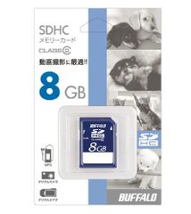 BUFFALO Class2 SDカード8GB MB-RSDC-8GB2 [8GB]