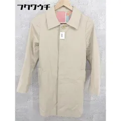 ◇ ◎ ADAM ET ROPE base アダムエロペ 長袖 ステンカラー コート サイズ36 ベージュ レディース P  【1002801960599】