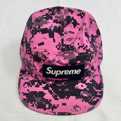 Supreme 迷彩柄 バケットハット ピンク - メルカリ