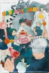 【中古】バッジ・ピンズ 集合 乙骨憂太BIRTHDAY2022 デカ缶バッジ 「劇場版 呪術廻戦 0」 受注生産限定