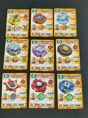 aca397 ベイブレード カード C.C.G キャラクターカードゲーム まとめ トルドール 108　ダンテライオン 103　シールドドラシー 105　ウィンッチャ 112　ウィンジカ 111　ウィントス 110　スターストライプ 117
