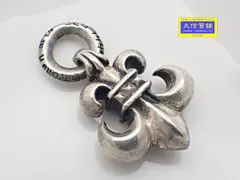 CHROME HEARTS クロムハーツ AG925 シルバー ペンダント BSフレアチャーム 1994 中古B 【送料無料】 C-9226【質屋出品】