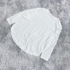 [All Japan Women's and Children's Clothing Manufacturers Association] Cut and Sew Top [L] Casual One-of-a-kind Women's White [Free Shipping]
