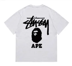2025年最新】stussy ape tシャツの人気アイテム - メルカリ