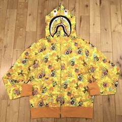 ★激レア★ スポンジボブ シャーク パーカー Lサイズ shark full zip hoodie SpongeBob a bathing ape BAPE エイプ ベイプ MILO マイロ