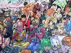 ワンパンマン B2 販促用ポスター アニメ放送開始 告知