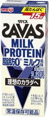 明治 ザバス MILK PROTEIN 脂肪0 ミルク風味 200ml×24本