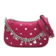 マイケルコース ショルダーバッグ MICHAEL KORS スタッズ チャーム チェーン 2WAY 35F5S1QC1V DK RASPBERRY アウトレット レディース