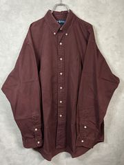 90s "Ralph Lauren" button-down check shirt "BLAKE "