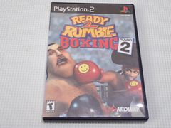 PS2★READY 2 RUMBLE BOXING ROUND 2 海外版 北米版★箱付・説明書付・ソフト付★動作確認済