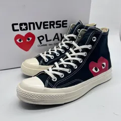 converse × play CDG 2019 ct70 black comme des garcons 26.5cm コンバース プレイ コムデギャルソン ハイカット HI チャックテイラー