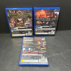06w14575 PS4 ソフト　3本まとめ売り　鬼武者/仁王/仁王2【動作未確認・中古品】 鬼武者/仁王/仁王2 ゲームソフト プレイステーション4 【中古品】