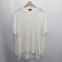 ◇ ⊂ セオリー シンプル系 長袖 ニットセーター サイズS ホワイト系 レディース E  【1507250016434】