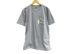Carhartt (カーハート) Loose Fit Heavyweight S/S POCKET T-SHIRT ルーズ フィット ヘビーウェイト ポケットTシャツ K87-M 半袖 カットソー グアテマラ製 S ヘザーグレー メンズ/009