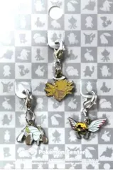【中古】キーホルダー・マスコット(キャラクター) 290.ツチニン＆291.テッカニン＆292.ヌケニン 全国ずかんメタルチャーム(3個セット)  「ポケットモンスター」 ポケモンセンター限定