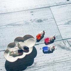 クリームソーダの空のカプセル ピアス 1錠