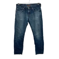 Levi's 511 デニムパンツ W33 ブルー リーバイス ジップアップ メキシコ製 アメカジ ジーンズ デニム コットン 2510-229