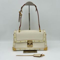 LOUIS VUITTON（ルイヴィトン） タランチュー 肩掛け ショルダーバッグ ブロン 白 ホワイト M91823【中古】