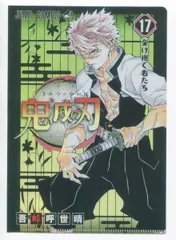 集英社 クリアファイルコレクション 2弾 鬼滅の刃 JC柄【17巻絵柄】 クリアファイル