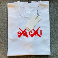 sacai kawsコラボ半袖Tシャツ　サイズ2 楽天市場】【中古】良品 Sacai×KAWS サカイ カウズ TOKYO FIRST