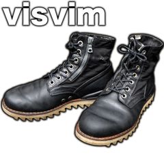 visvim 7HOLE 73 FOLK US9/27cm ビズビム ヴィズヴィム サイドジップブーツ 靴 シャークソール