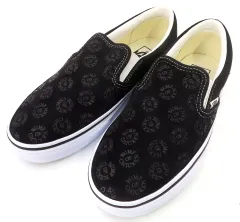 【中古】シューズ BUMP OF CHICKEN SLIP-ON ブラック×ホワイト 23cm 「BUMP OF CHICKEN×VANS」 第2弾