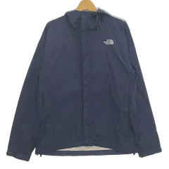 THE NORTH FACE ザノースフェイス HYVENT2.5L ナイロンジャケット フード ライトアウター オーバーサイズ ベトナム製 Mサイズ ネイビー