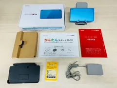 Nintendo 3DS ライトブルー/LightBlue 本体 動作確認/初期化済み 箱付き 付属品完備 美品