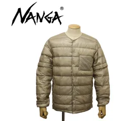 NANGA (ナンガ) ND2241-1B312 INNER DOWN CARDIGAN DS メンズ インナーダウンカーディガン デタッチャブルスリーブ 全4色 N001 BEIGE S