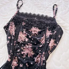 新品未使用　axes femme リボンフリルキャミソール　バレエコア　姫ギャル 新品未使用 axes femme リボンフリルキャミソール バレエコア 姫ギャル