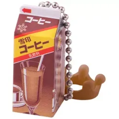 【中古】キーホルダー 雪印コーヒー(復刻版) 「雪印メグミルク ミニチュアチャーム ～乳飲料シリーズ～」