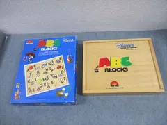 ワールドファミリー ディズニー ワールドオブイングリッシュ ABCブロック 064L4D