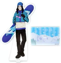 【中古】アクリルスタンド・アクリルパネル 場地圭介 描き下ろしアクリルスタンド(スノボVer.) 「東京リベンジャーズ×PRINCESS CAFE POP UP SHOP in 渋谷n-space」