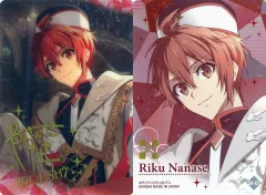 【中古】アニメ系トレカ 24-07：七瀬 陸(キャラクタープリントサイン入り)