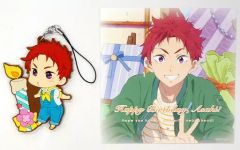 【中古】ストラップ(キャラクター) 椎名旭 Birthday☆Surprise! ラバーストラップセット 「映画 ハイ☆スピード!-Free! Starting Days-」