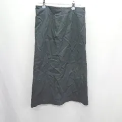 ◇ ⊇ UNTITLED アンタイトル ロング 台形 スカート サイズ2 ネイビー レディース E  【1409240057499】