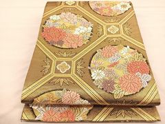 専用帯8025 ○高級 正絹 紅型 全通 袋帯 成り物 - メルカリ