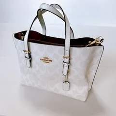 COACH ハンドバッグ ショルダーバッグ　2way シグネチャー　中古品　汚れあり　管理番号ARCYRA3367