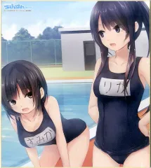 【中古】同人アクセサリー・小物系 【オリジナル】複製色紙 青山澄香＆白峰莉花(珈琲貴族) 夏祭りフェア/らしんばん