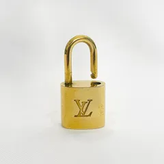 U2504-12【単品1つずつ販売・番号ランダム発送】Louis Vuitton　ルイヴィトン　南京錠　パドロック　鍵 カデナ　鍵なし