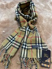 BURBERRYバーバリー大判マフラーストールショールスカーフベージュ肌色