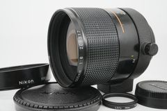 良品 Nikon New Reflex Nikkor 500mm f8 超望遠 単焦点 マニュアル ミラーレンズ