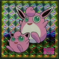 トップサン ポケモンシール アニメ版 プリン プクリン (プリズム) 39,40