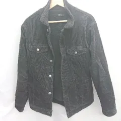 ◇ Confirm フロントボタン　ボア　冬物　カジュアル 長袖 シェルパジャケット サイズL ブラック系 メンズ E  【1504210002650】