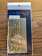 【Alliance Model Works】（NW35007）1/350 IJN WWII 日本海軍　艦艇用 舷外電路