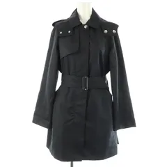 ★美品 MadameHiroko マダムヒロコ ボーダー柄 スプリングコート S ☆美品 MadameHiroko マダムヒロコ ボーダー柄 スプリングコート