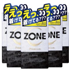 【５個セット】ジェクス コンドーム ZONE(ゾーン) プレミアム 5個入×５個セット