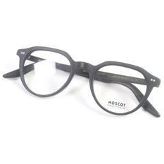 極美品□MOSCOT モスコット KITZEL ボストンフレーム メガネ 眼鏡 アイウェア マットブラック 47□20-145 デモレンズ メンズオススメ◎
